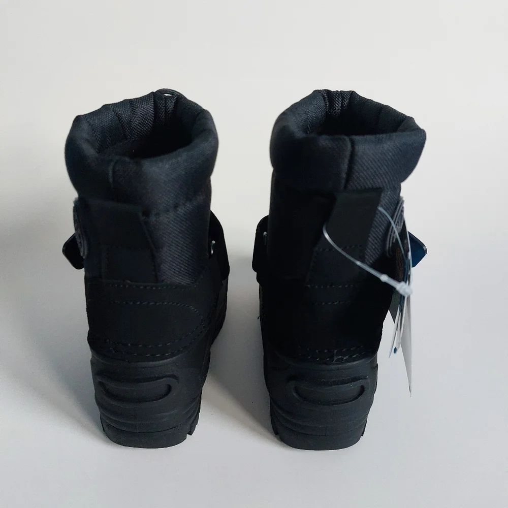Totes Taelor toddlers Boys‎ waterprof winter boots black size 5